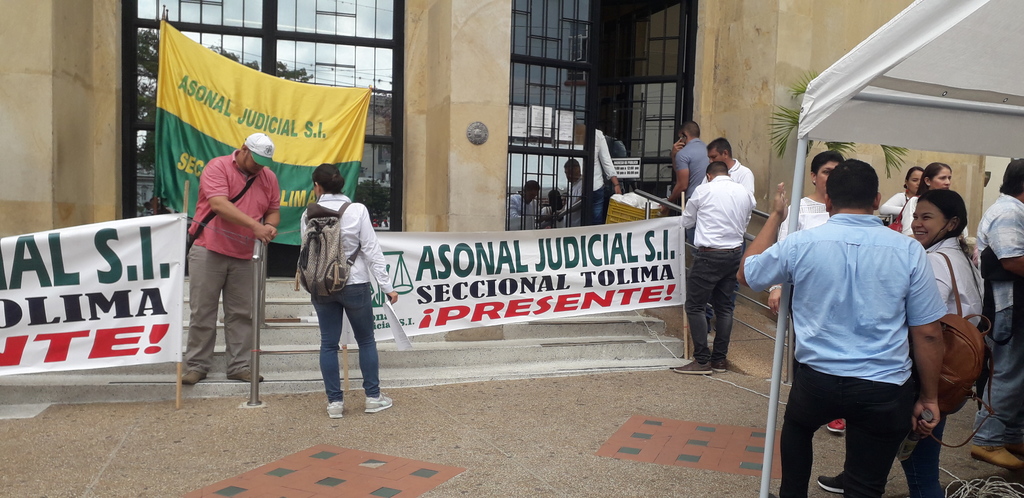 Continúa paro de la rama judicial por incumplimiento en peticiones