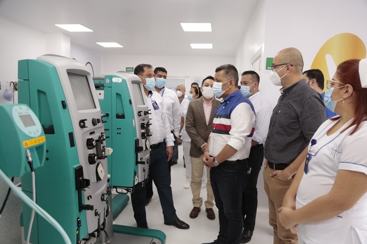 Inauguran la Unidad Renal en el Hospital Federico Lleras Acosta