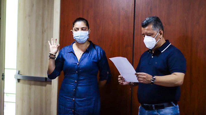 Asumió como nueva secretaria de infraestructura, la ingeniera Paola Muñoz