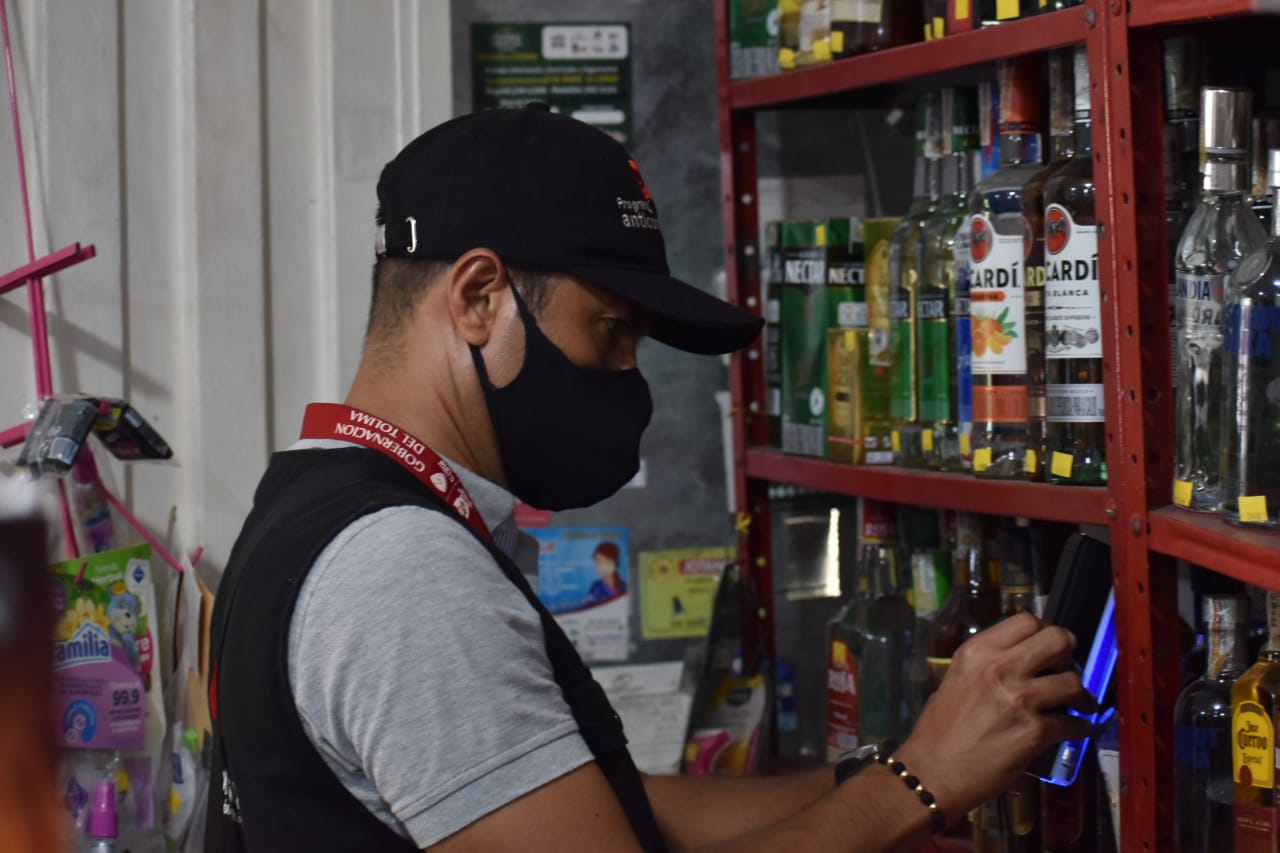 En Ortega incautan licor de contrabando