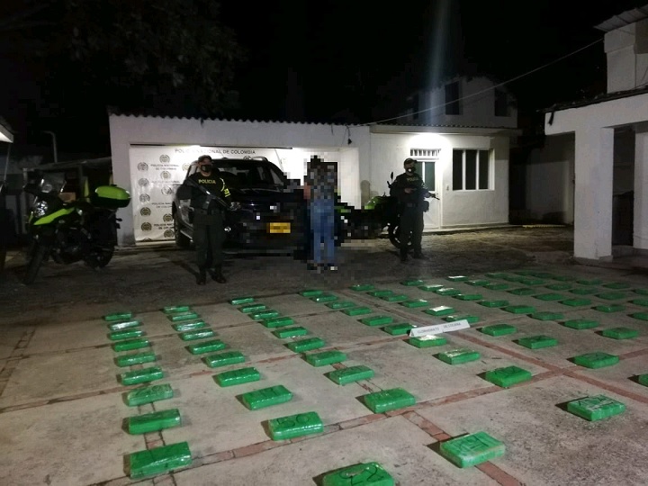 Incautada cocaína