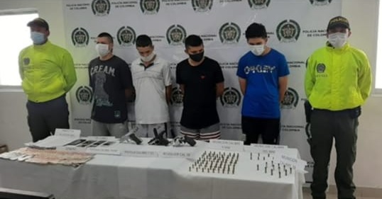 Capturan en Mariquita a presuntos miembros de autodefensas