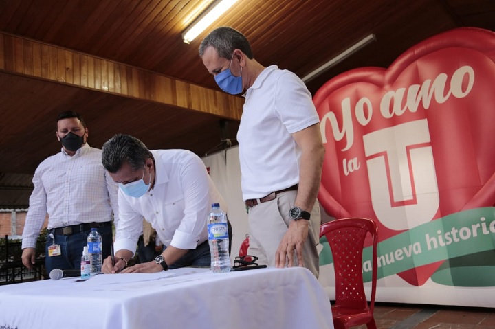 Se firmó el convenio de Matrícula Cero en la Universidad del Tolima