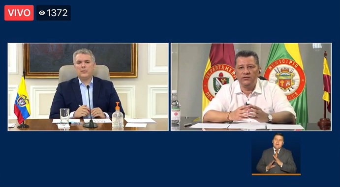 El reconocimiento del presidente Duque al gobernador Orozco