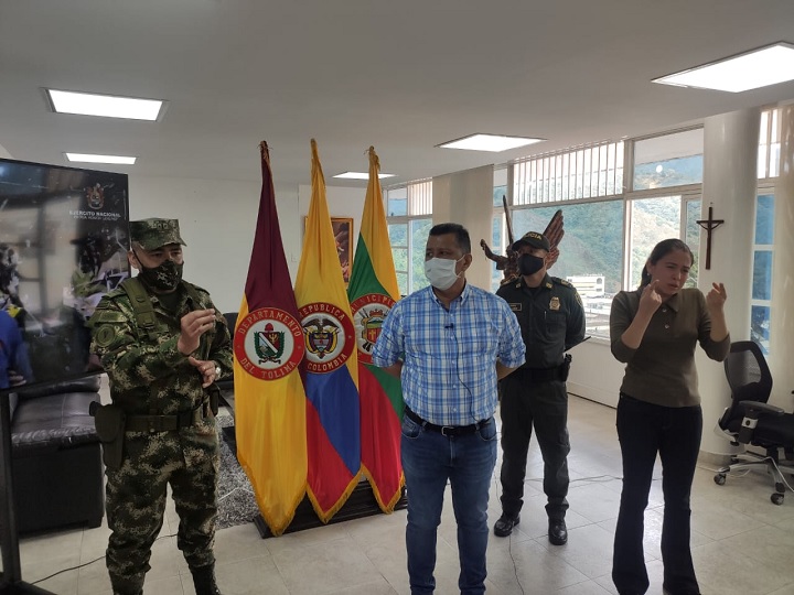 "No permitiremos que surja la nueva Marquetalia en el sur del Tolima": fuerza pública