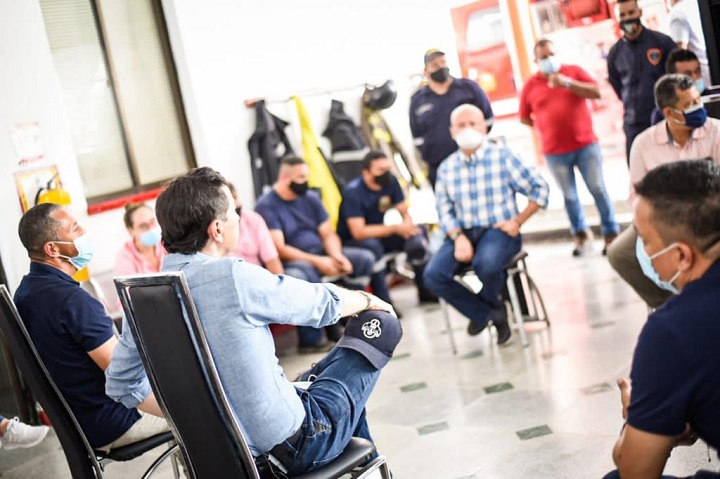 500 millones para mejorar condiciones laborales del Cuerpo Oficial de Bomberos de Ibagué