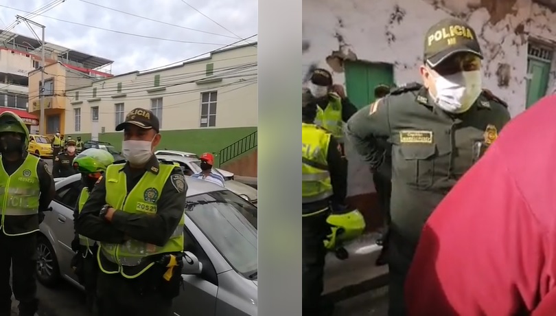 Denuncian provocación de la Policía a manifestantes de Velotax