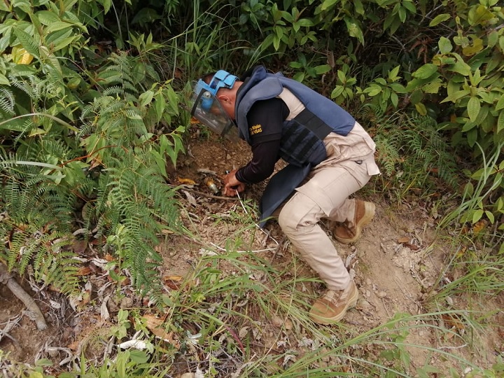 Ibagué, libre de minas antipersonal