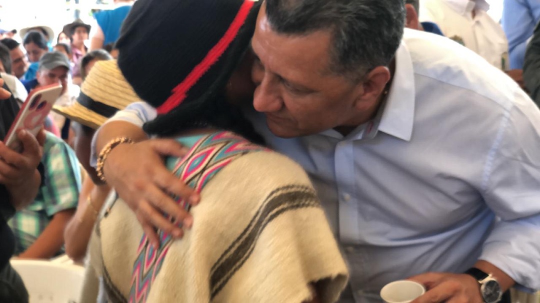 Orozco insiste en que mantendrá la paz y seguridad en el Tolima, aun a costa de su vida