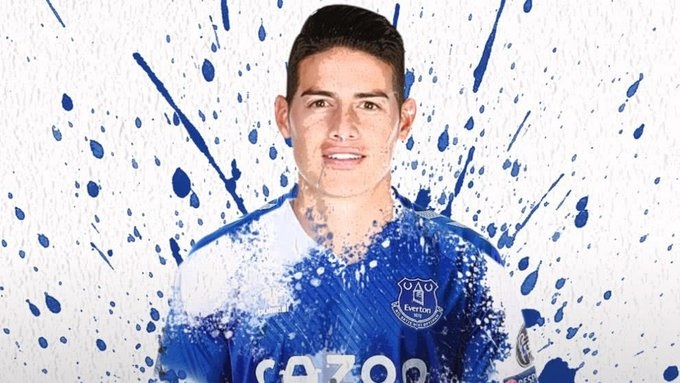 James Rodríguez jugaría en el Everton de Inglaterra