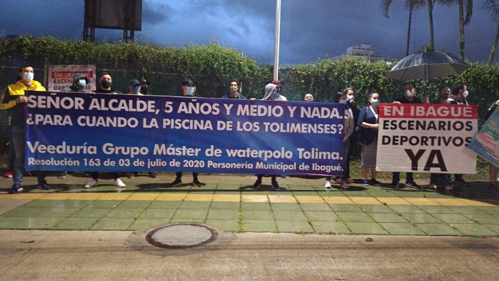 ¿Hasta cuándo la Piscina Olímpica?: el lamento de los entrenadores y deportistas de Ibagué