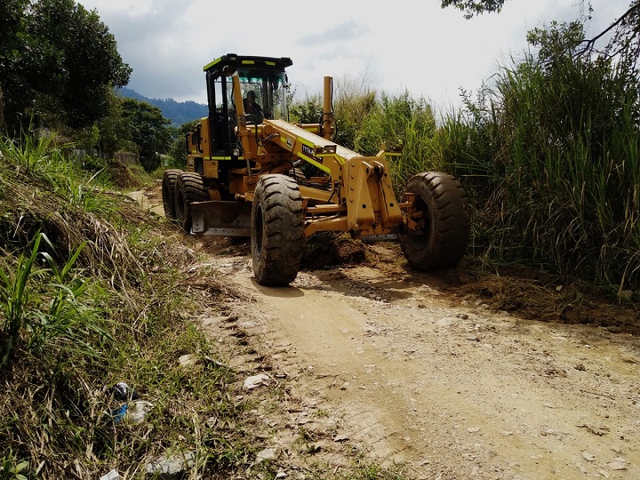 Inician mantenimientos en las vías terciarias de Ibagué