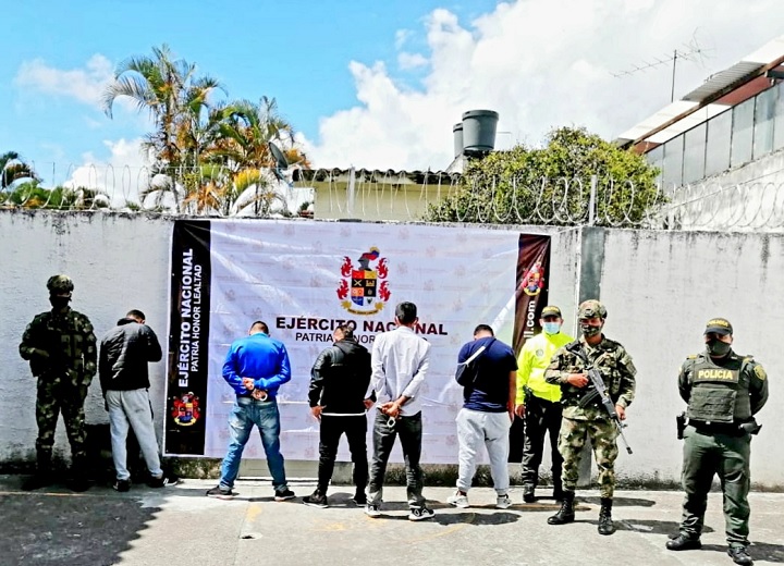 Capturan en el Líbano a 5 de la banda delincuencial 'Los socios 2'