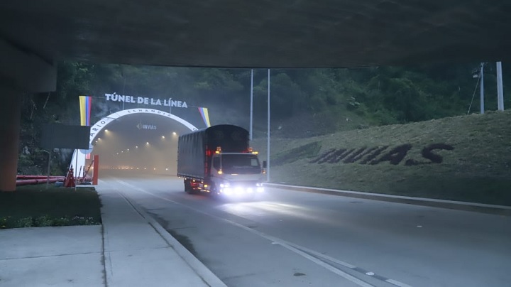 INVIAS hace llamado a seguir recomendaciones en Seguridad Vial para transitar por el Túnel de La Línea