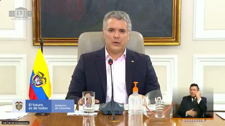 La dura advertencia del presidente Duque