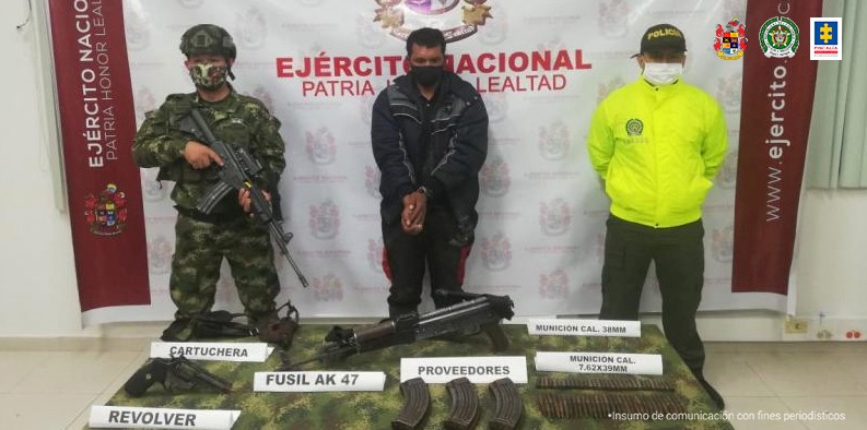 A 12 años de prisión fue condenado cabecilla de las disidencias de las Farc en el Tolima