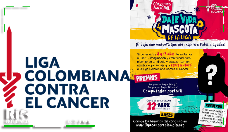 Abierto concurso de dibujo para darle vida a la mascota de la Liga Colombiana Contra el Cáncer