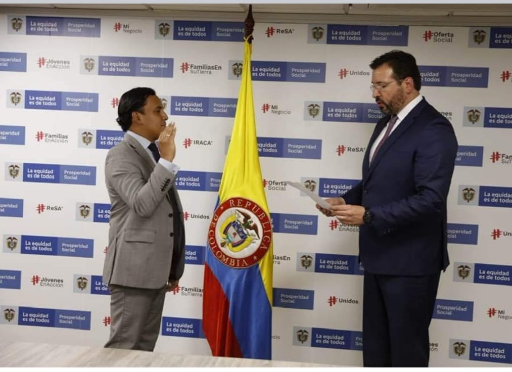 Abogado Julián Prada nombrado en Departamento de la Prosperidad Social