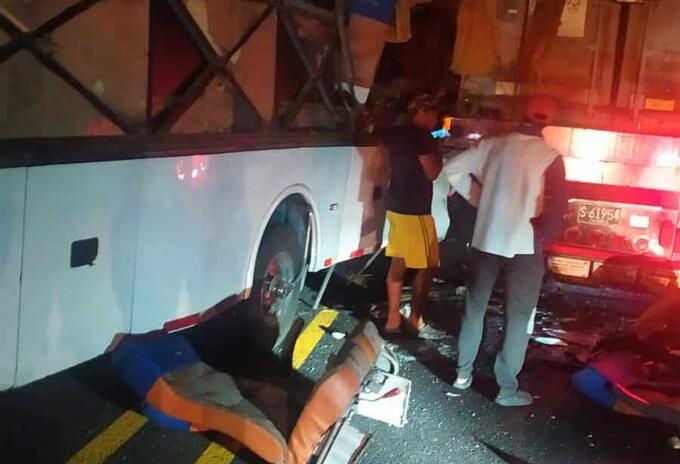 Accidente de tránsito deja 4 personas muertas