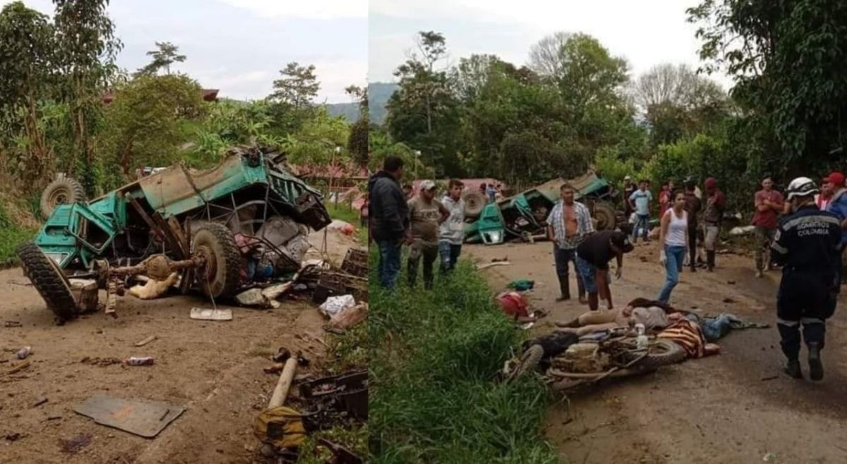 Un muerto y 12 heridos dejó accidente en Líbano