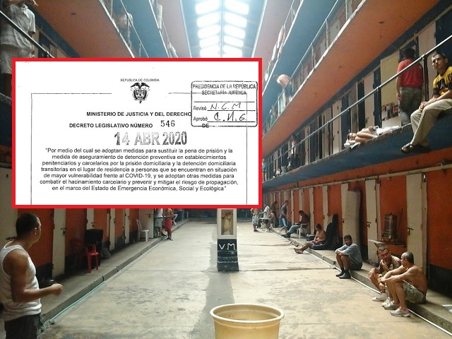 Decreto 546 de excarcelación es humanitario: Duque