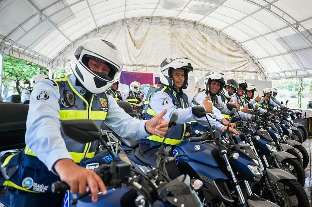 Con inversión de $900 millones, los agentes de tránsito estrenan motos en Ibagué