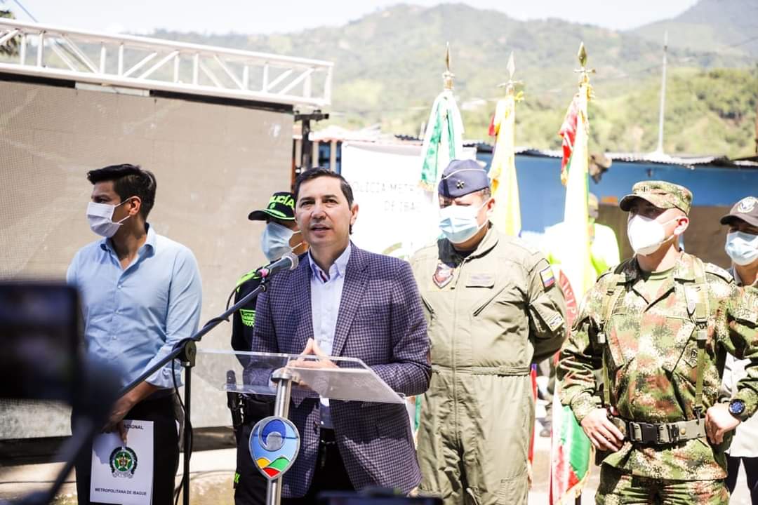Alcalde Hurtado pide acompañamiento del Ejército por ola de inseguridad en Ibagué