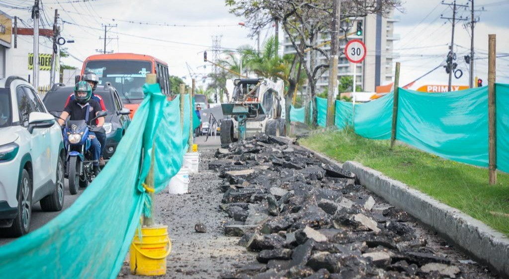 Alcaldía de Ibagué pide paciencia: los trancones en la avenida Mirolindo van para largo