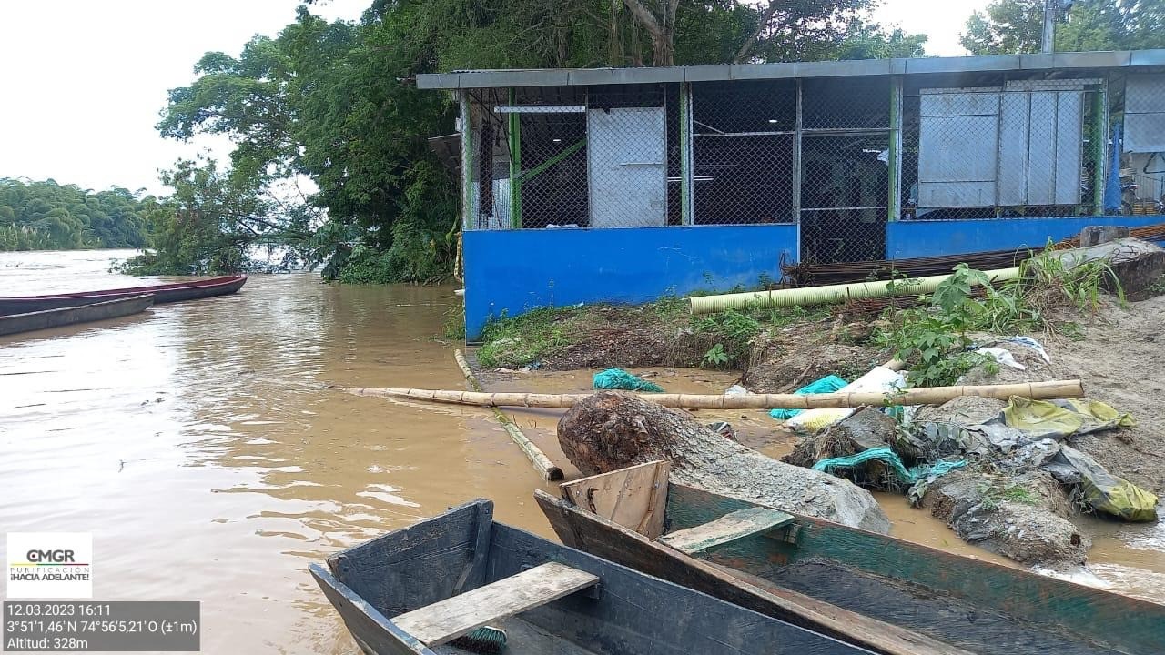 Alerta en Rioblanco por posible represamiento del río Anamichú