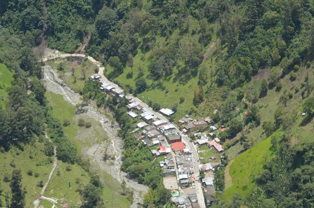 Alerta por posible colapso en cuatro puntos de la vía hacia el Cañón del Combeima