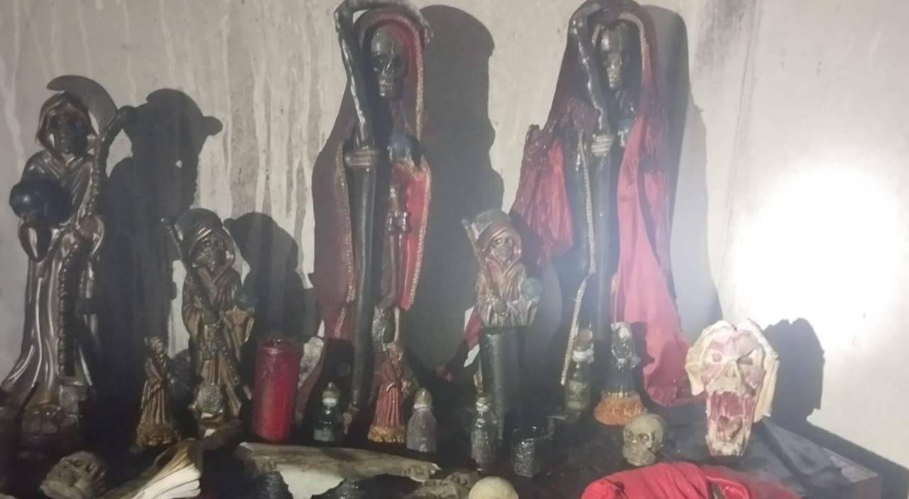 Altar de brujería causó incendio en el barrio San Francisco de Ibagué