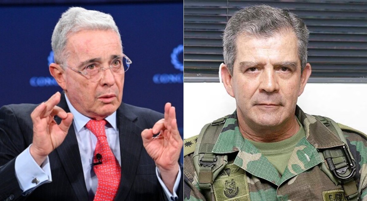 Le recuerdan al expresidente Uribe cuando dijo que el general Montoya era “héroe de la patria”