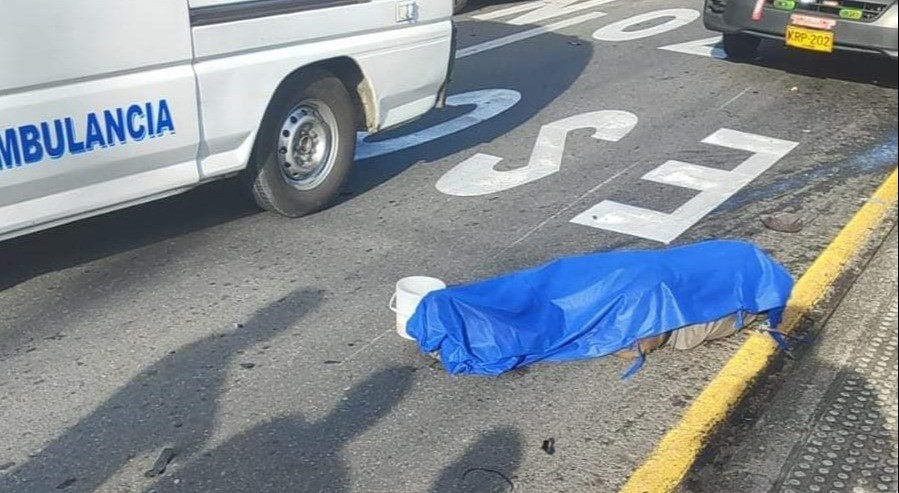 Anciano murió arrollado por un motociclista en Ibagué