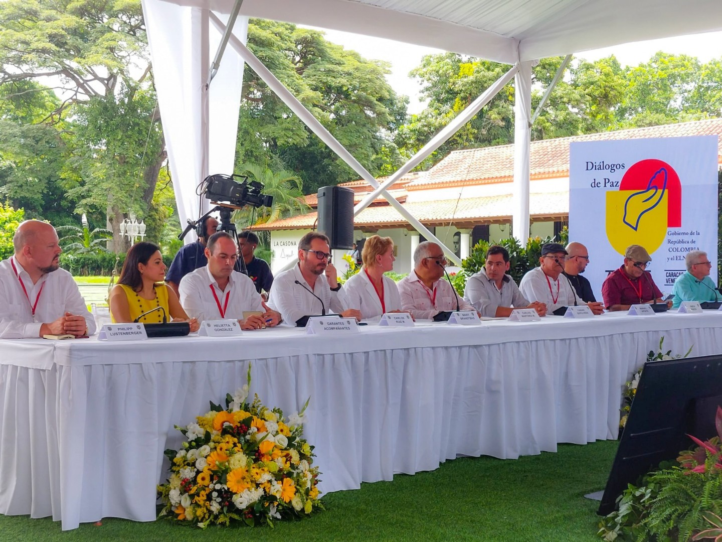 Arrancó en Caracas el cuarto ciclo del diálogo de paz con el ELN