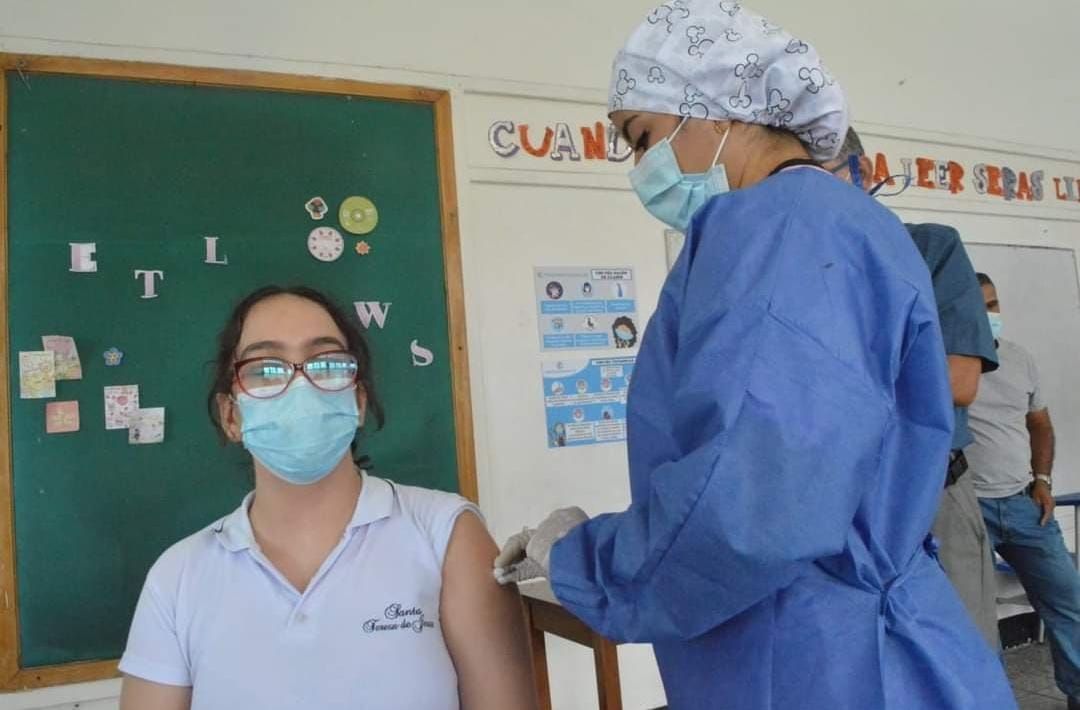 Así avanza la vacunación contra el covid para los estudiantes de colegios públicos de Ibagué
