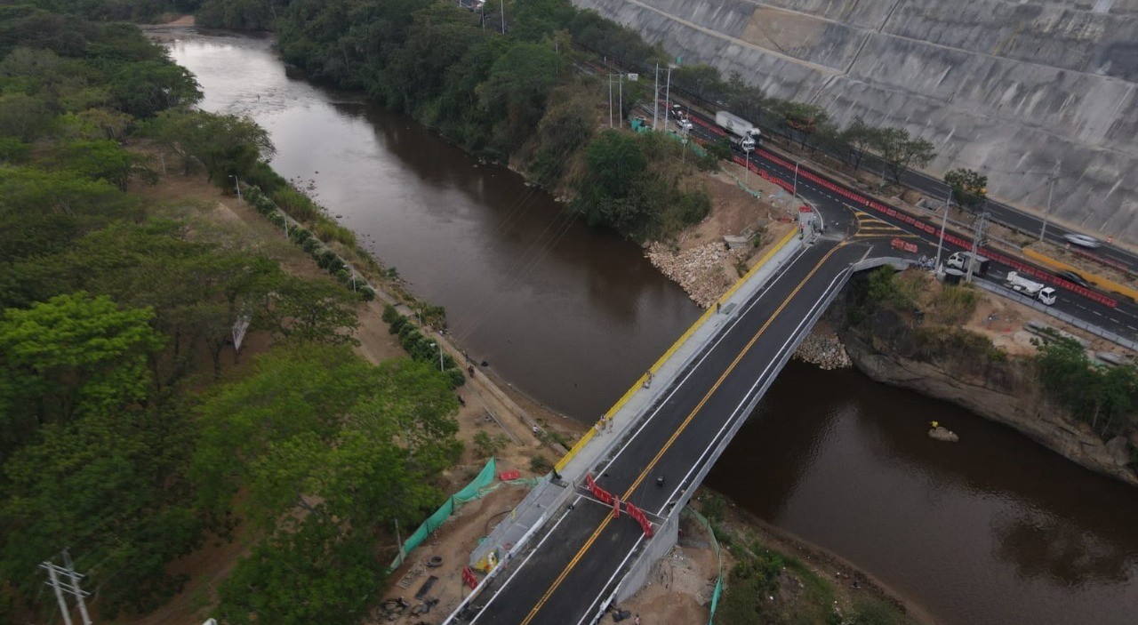 Así quedó el nuevo puente Tolemaida para ingresar a Melgar