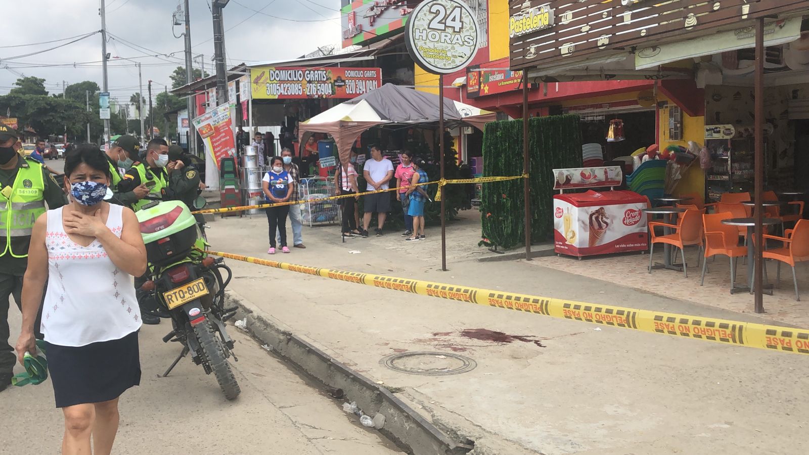 Atentado con arma traumática en El Salado dejó dos personas heridas