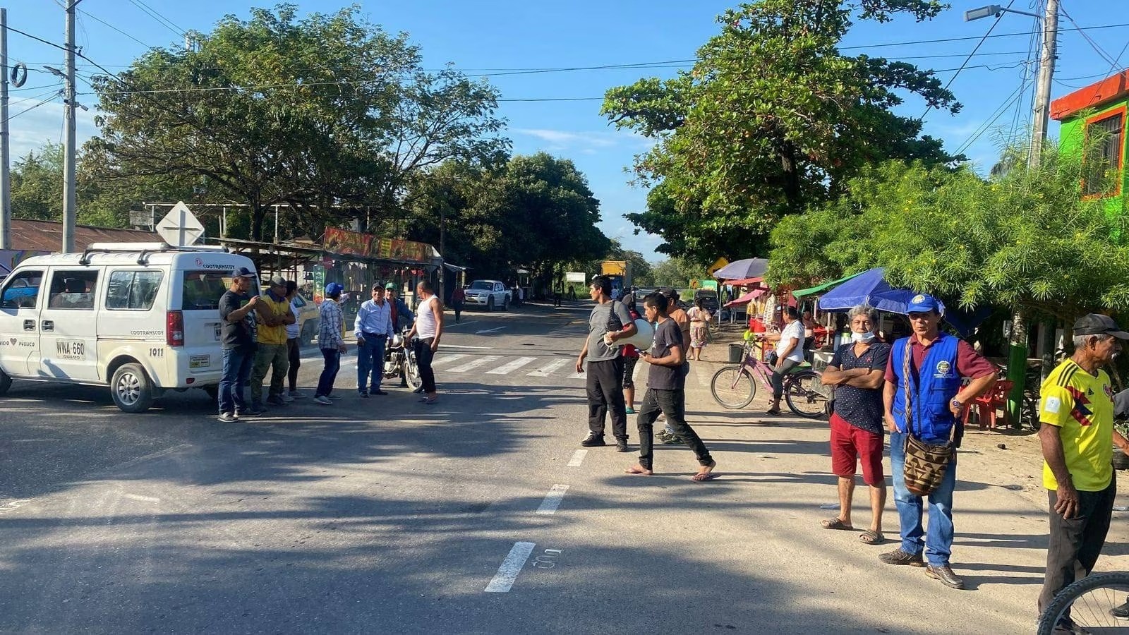 Bloqueada vía El Espinal – Neiva