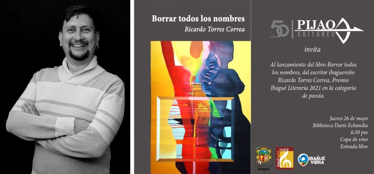 Borrar todos los nombres, libro ganador del Premio de Poesía 2021