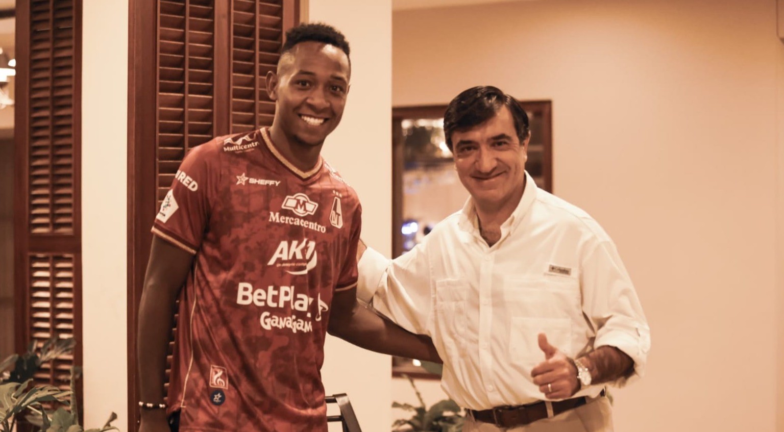 Oficial, llega Brayan Gil, primer refuerzo del Deportes Tolima para 2023