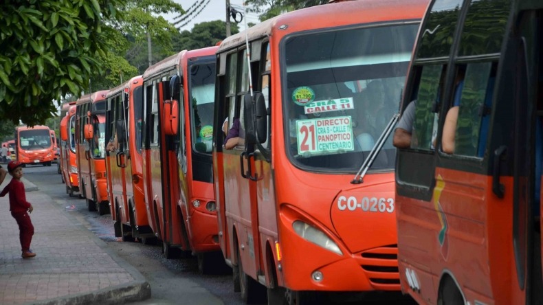 Este martes, paro de busetas en Ibagué, estos serían los puntos a bloquear