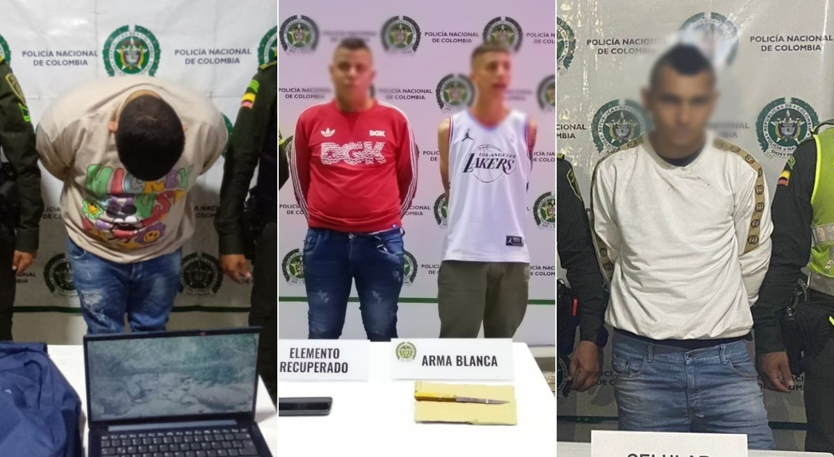 Caen 10 ladrones en Ibagué