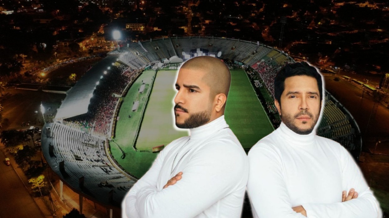 Cali y El Dandee, los artistas encargados de encender la final en el estadio Manuel Murillo Toro