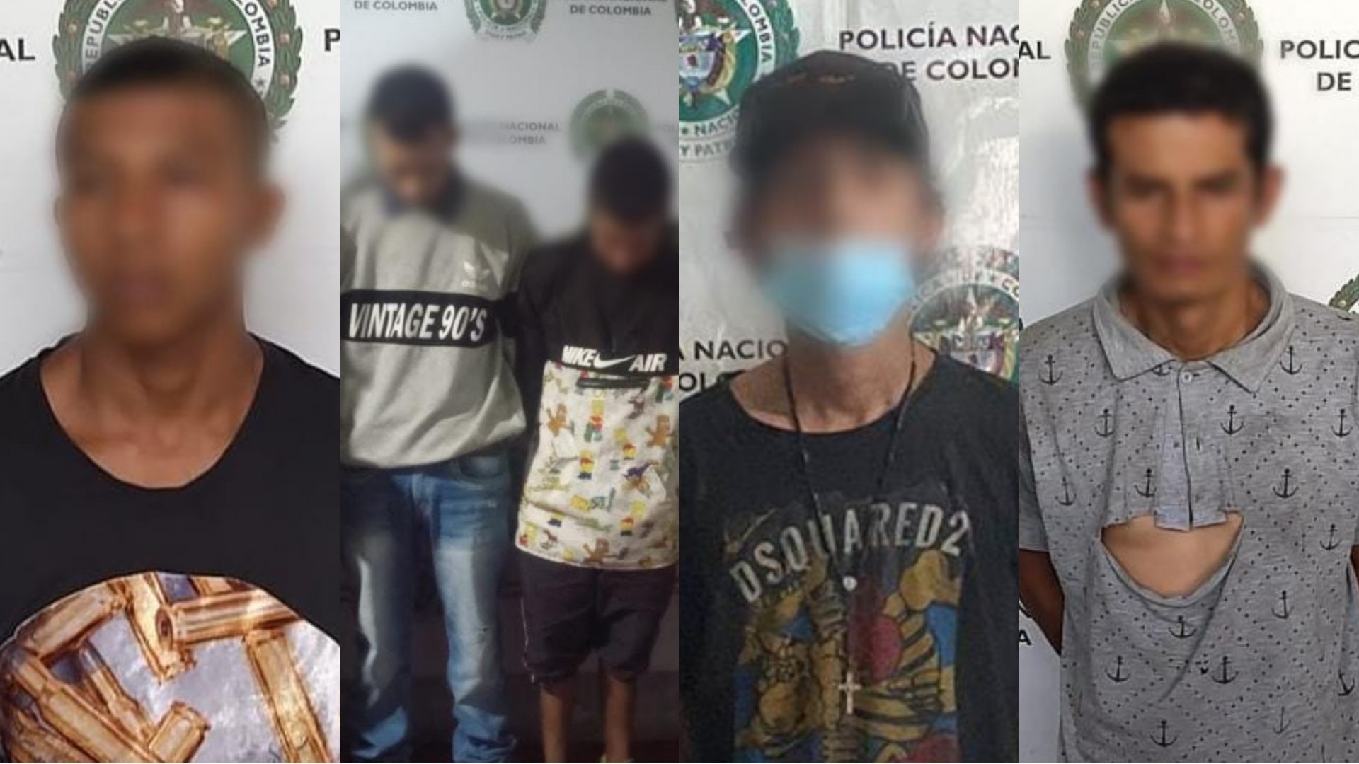 Capturan a 10 ladrones en Ibagué