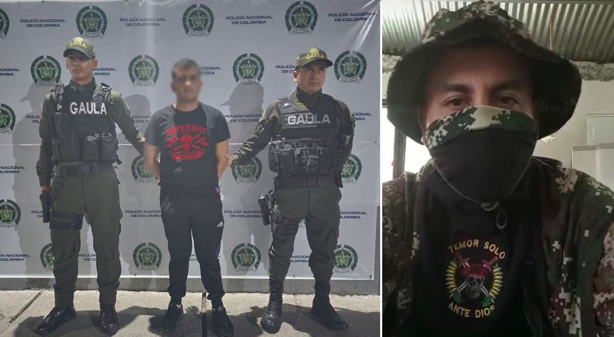 Capturan al supuesto disidente de las Farc que cobraba 'vacunas' en el Tolima