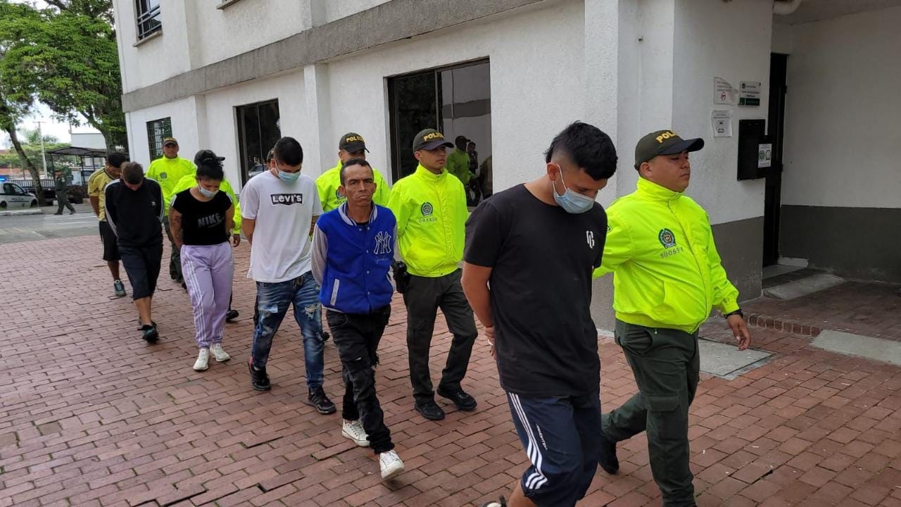 Cárcel para ocho personas por microtráfico en la comuna 12 de Ibagué