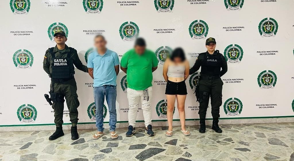 Cárcel para tres personas por extorsiones contra comerciantes en El Espinal
