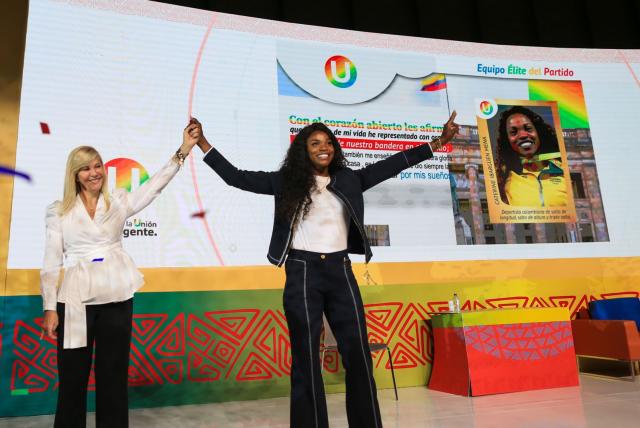 Caterine Ibargüen, cabeza al senado por el partido de la U