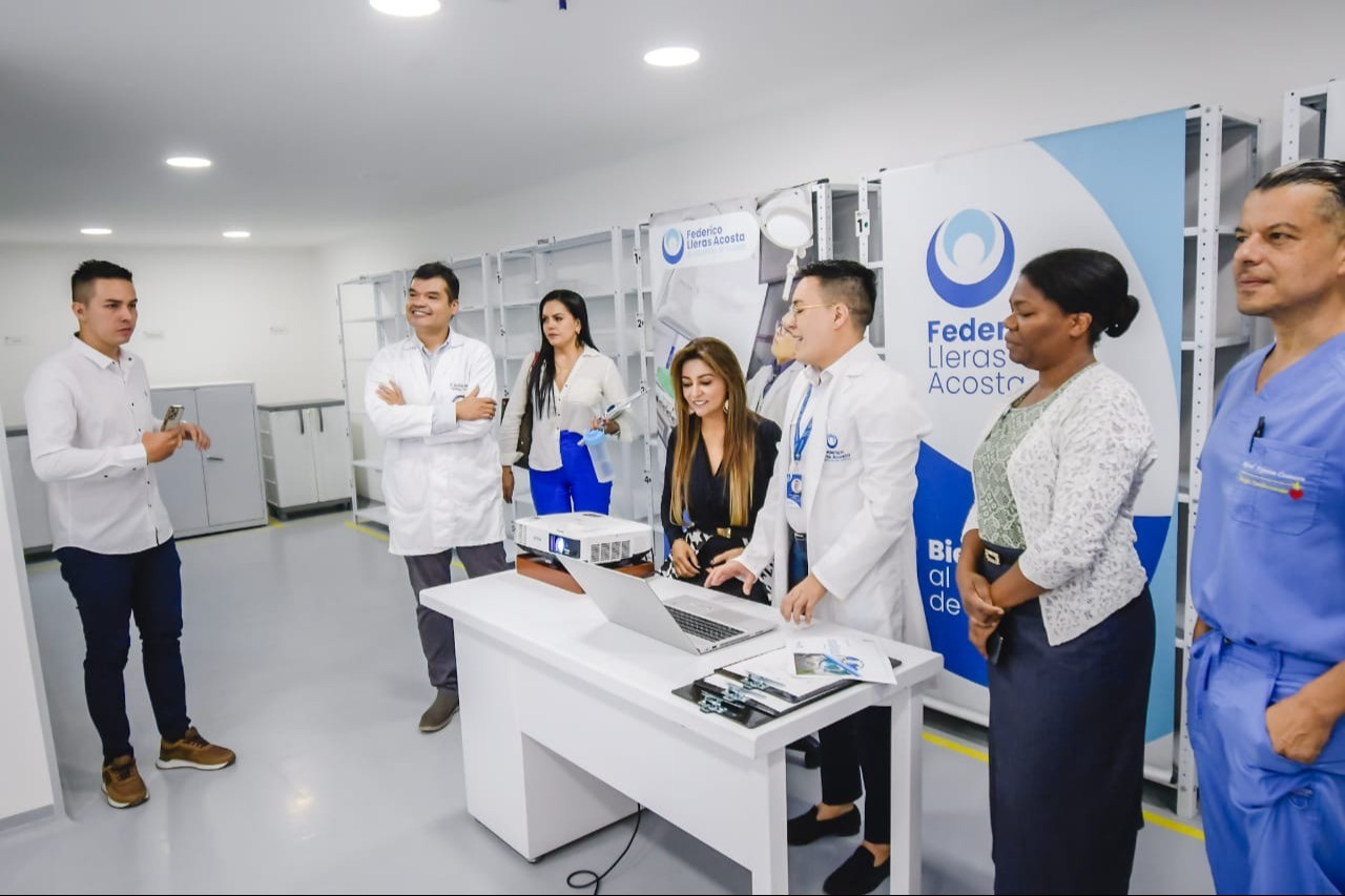 Central de mezclas del Federico Lleras: un alivio para los pacientes oncológicos