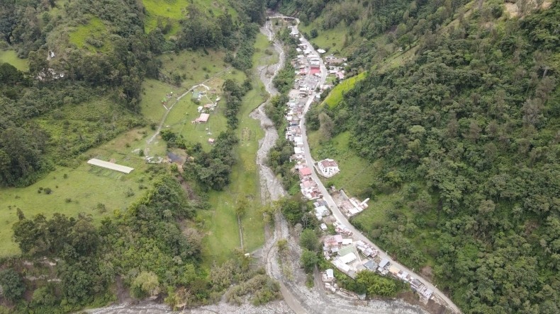 Cierre de la vía Villa Restrepo-Juntas, se mantendrá hasta nueva orden